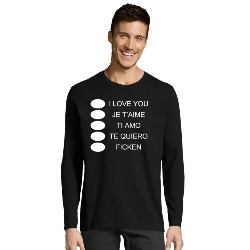 Die Sprachen der Liebe Männer T-Shirt
