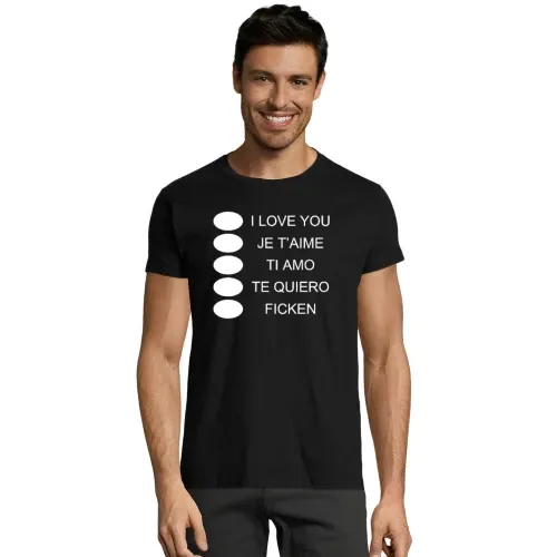 Die Sprachen der Liebe Männer T-Shirt