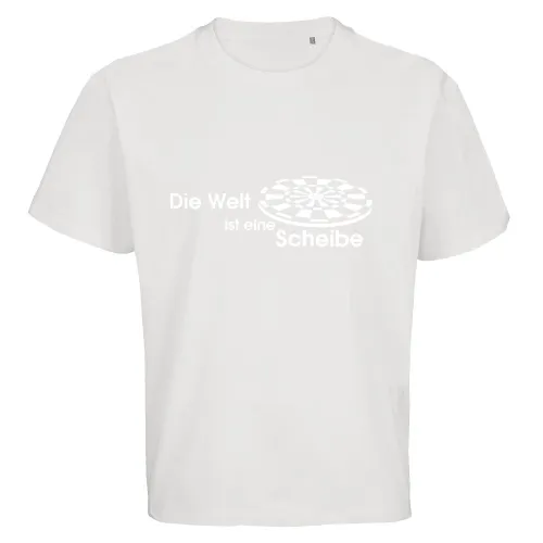 Die Welt ist eine Scheibe Männer T-Shirt