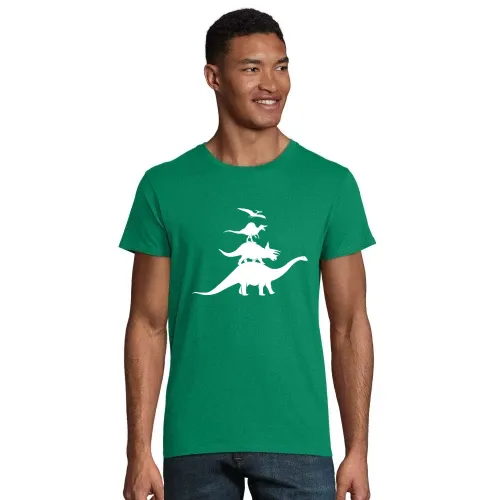 Dino Stadtmusikanten Männer T-Shirt