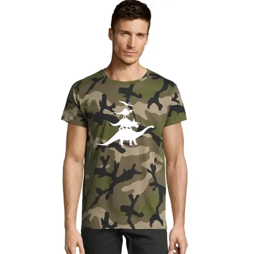 Dino Stadtmusikanten Männer T-Shirt