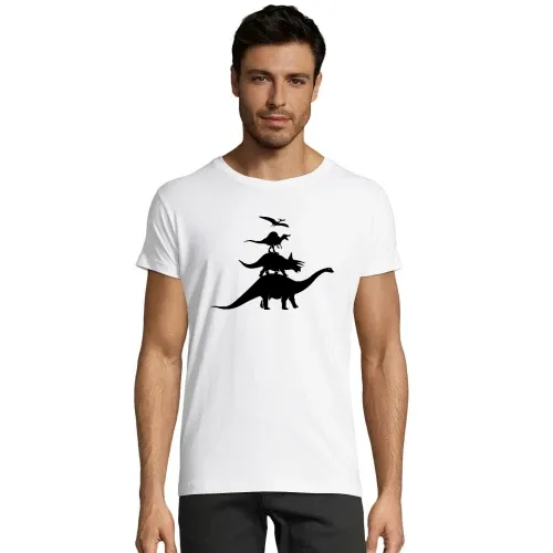 Dino Stadtmusikanten Männer T-Shirt