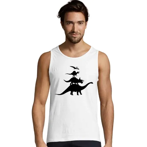 Dino Stadtmusikanten Männer T-Shirt