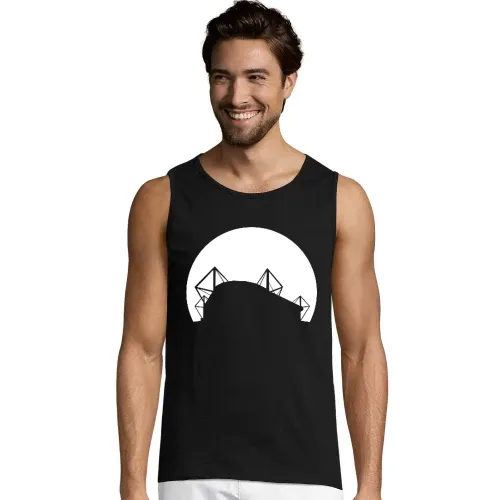 Dortmunder Fussballstadion im Sonnenuntergang Männer T-Shirt