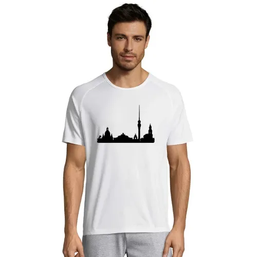 Dresden Skyline Männer T-Shirt