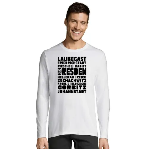 Dresden Stadtteile Männer T-Shirt