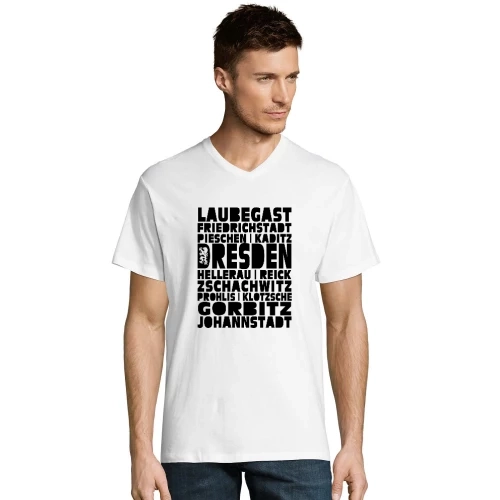 Dresden Stadtteile Männer T-Shirt