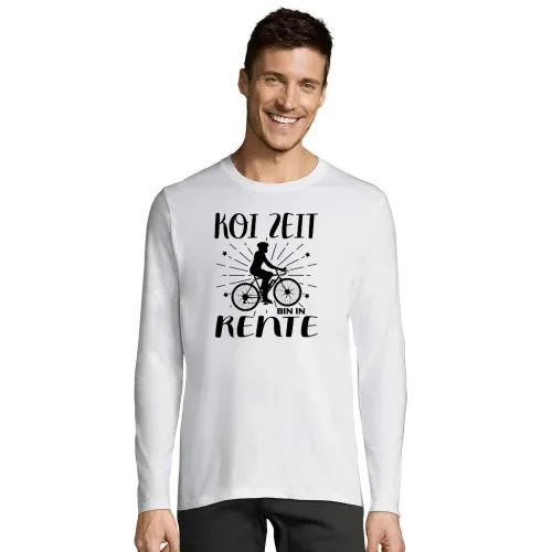E-Bike Rente Koi Zeit Ebike Rentner Schwäbisch Männer T-Shirt