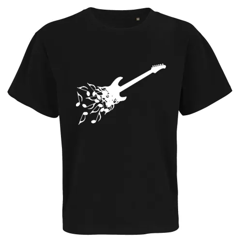 E-Gitarre aus Noten Männer T-Shirt