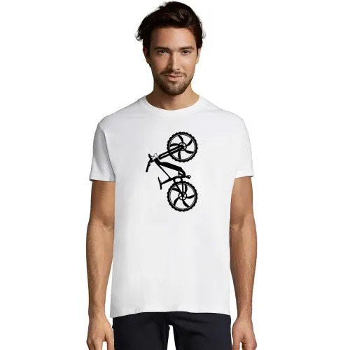 Ebike Fahrrad Vertikal Trail MTB Ebiker Radfahrer T-Shirt Männer Imperial