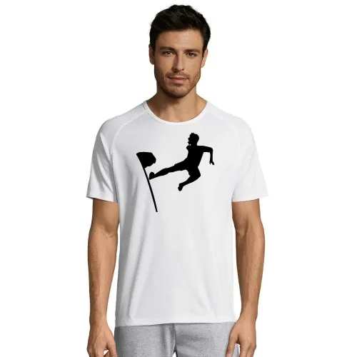 Eckfahnensprung Männer T-Shirt