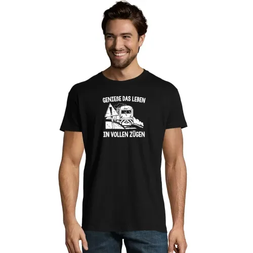 Eisenbahn Lok Rente Modelleisenbahn Ruhestand Zug Männer T-Shirt Eisenbahn Lok Rente Modelleisenbahn Ruhestand Zug T-Shirt