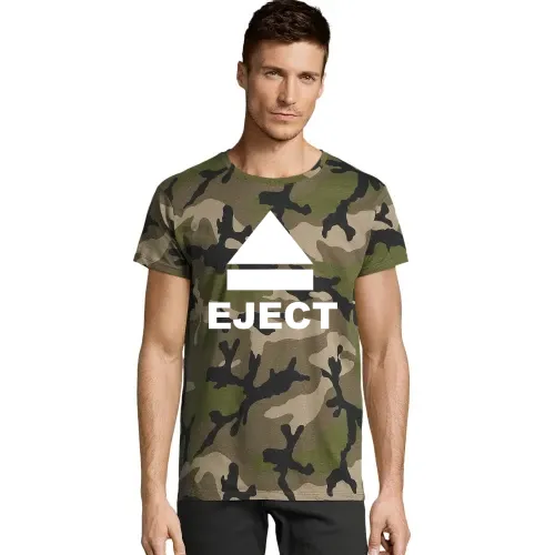 Eject Kassetten auswerfen Männer T-Shirt
