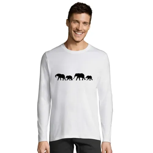 Elefantenfamilie Männer T-Shirt