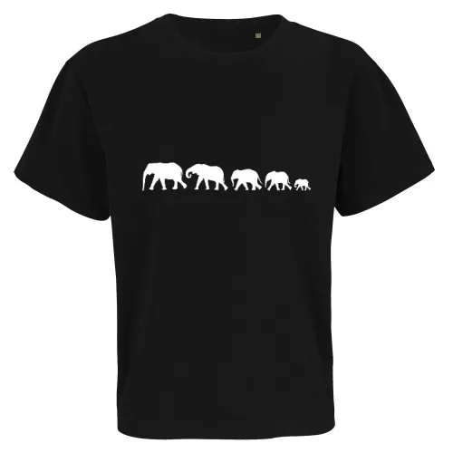 Elefantenfamilie XXL Männer T-Shirt