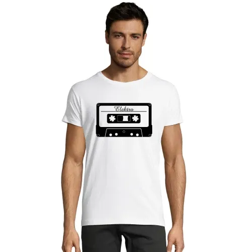 Elektromusik Kassette Männer T-Shirt