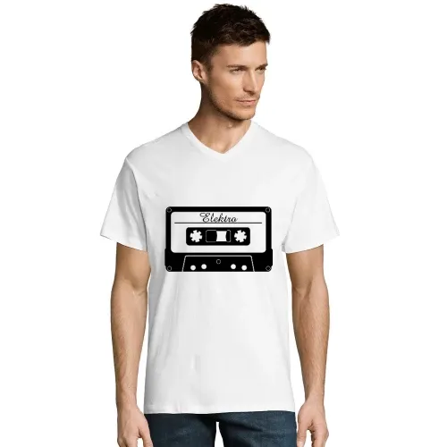 Elektromusik Kassette Männer T-Shirt