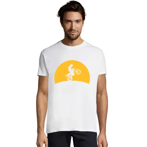 Enduro Cross im Sonneuntergang T-Shirt