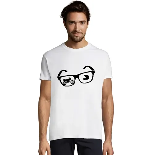 Enduro Nerd Brille Männer T-Shirt Enduro Nerd Brille T-Shirt