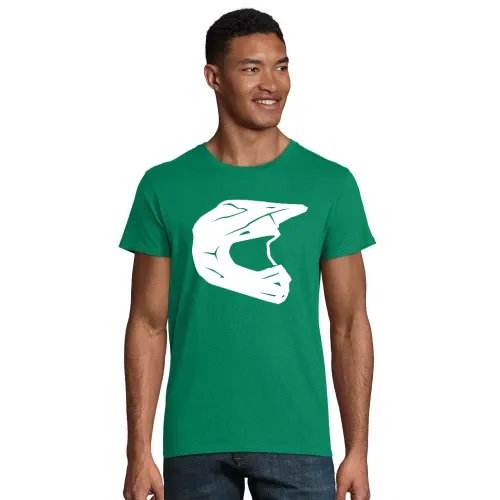 Endurohelm T-Shirt Männer Crusader Bio