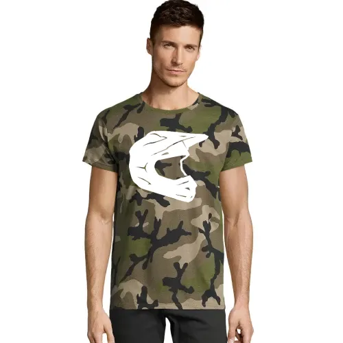 Endurohelm Männer T-Shirt