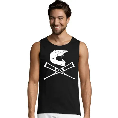 Endurohelm mit Krücken 2.0 Männer T-Shirt