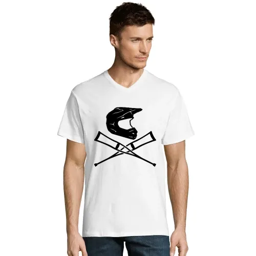 Endurohelm mit Krücken 2.0 Männer T-Shirt