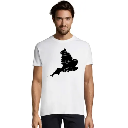England als Fußballspielfeld T-Shirt