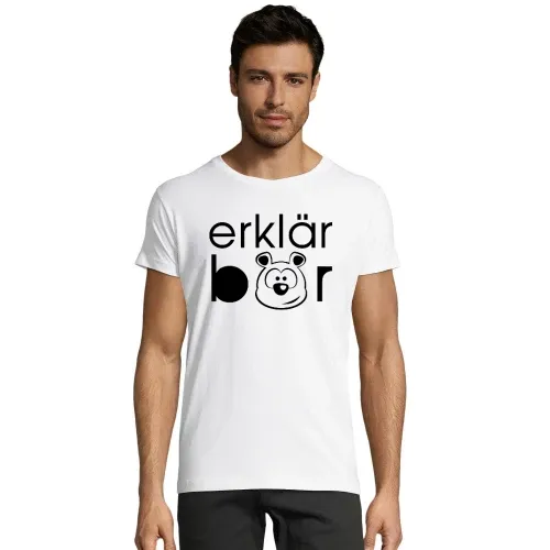 Erklärbär Männer T-Shirt