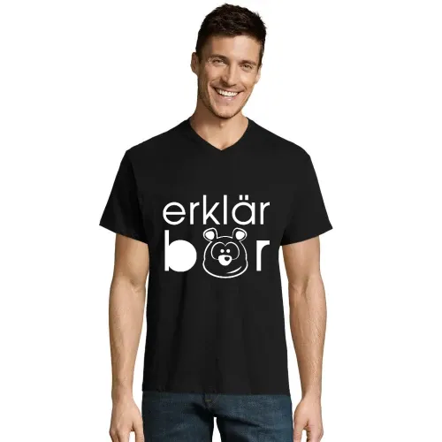 Erklärbär Männer T-Shirt