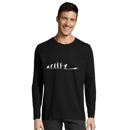 Evolution Biathlon liegend Schießen Männer T-Shirt