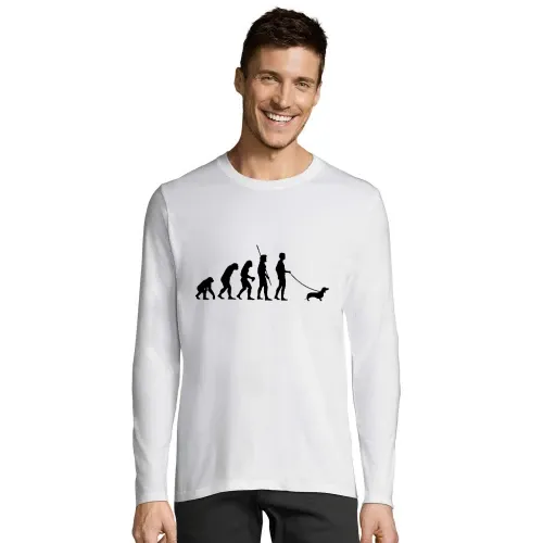 Evolution Dackel Männer T-Shirt