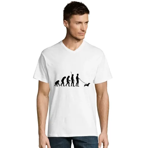 Evolution Dackel Männer T-Shirt