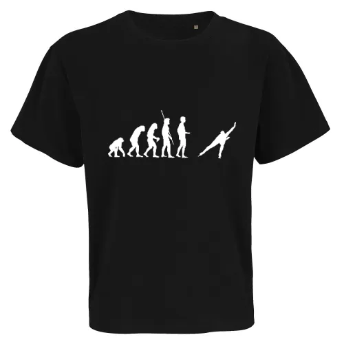 Evolution Eisschnelllauf Männer T-Shirt
