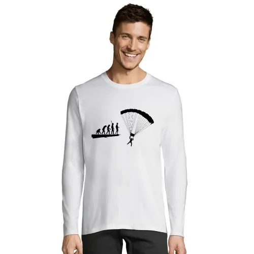 Evolution Fallschirmspringer Männer T-Shirt