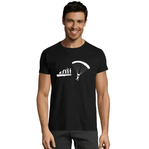 Evolution Fallschirmspringer Männer T-Shirt