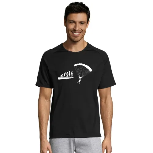 Evolution Fallschirmspringer Männer T-Shirt