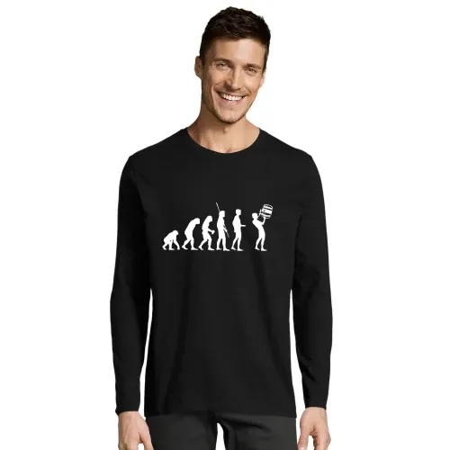 Evolution Fass Trinken Männer T-Shirt