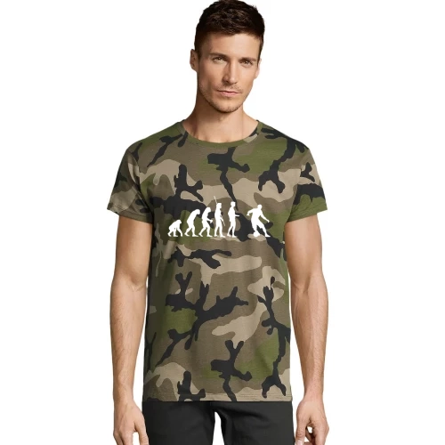 Evolution Fussball Männer T-Shirt