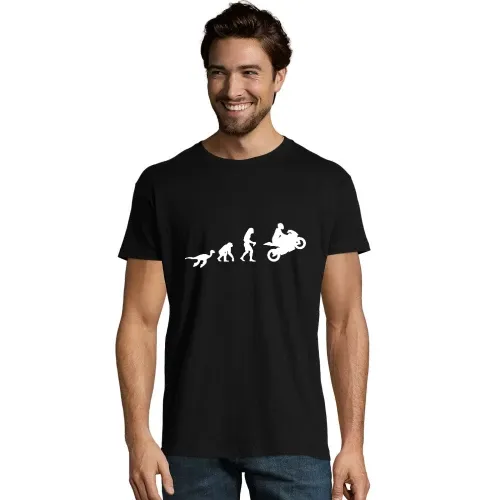 Evolution Motorrad Männer T-Shirt Evolution Motorrad T-Shirt
