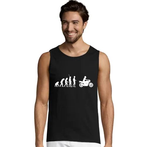 Evolution Motorrad Naked Bike Männer T-Shirt