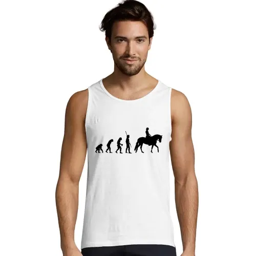 Evolution Pferd Frau Männer T-Shirt