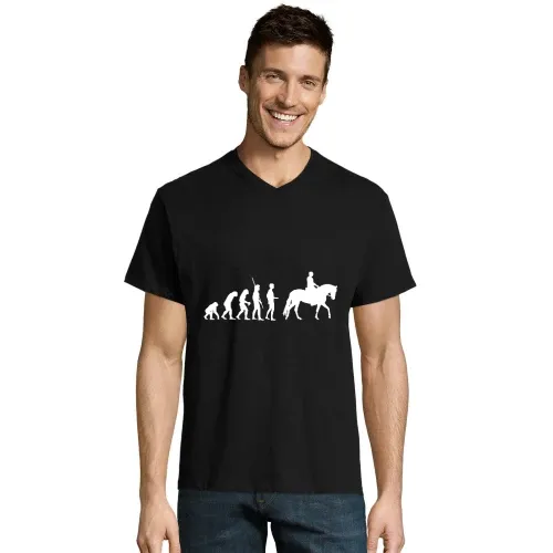 Evolution Pferd Männer T-Shirt