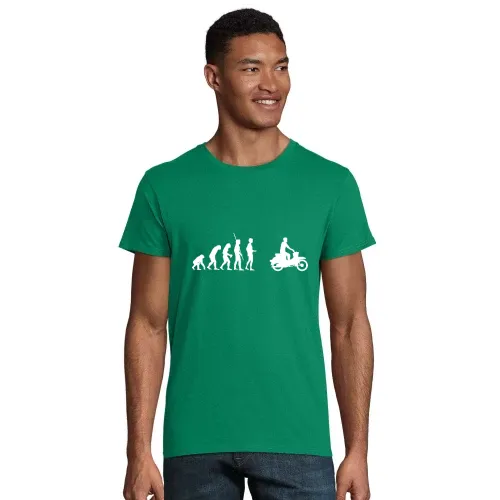 Evolution Simson Schwalbe Männer T-Shirt