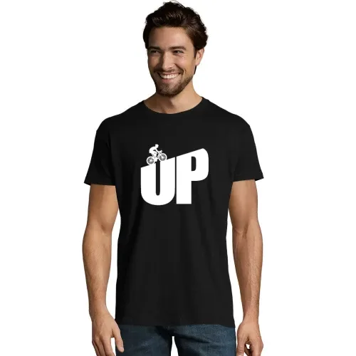 Fahrrad Bergetappe - UP T-Shirt Männer Imperial