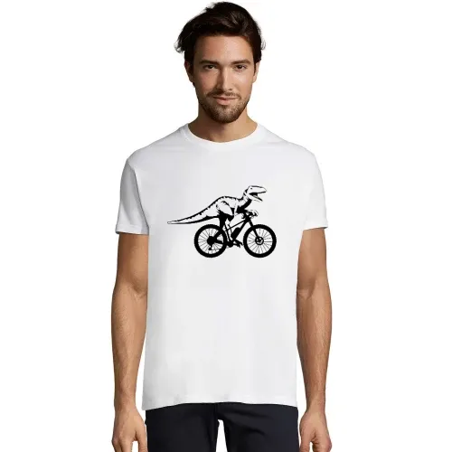 Fahrrad Dino Bike Dinosaurier Mountainbike MTB Rex T-Shirt Männer Imperial