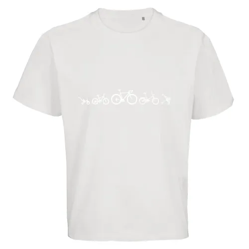 Fahrrad Evolution Rennrad Männer T-Shirt
