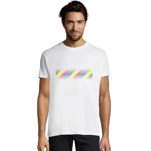 Farbige Punkte mit Verlauf T-Shirt