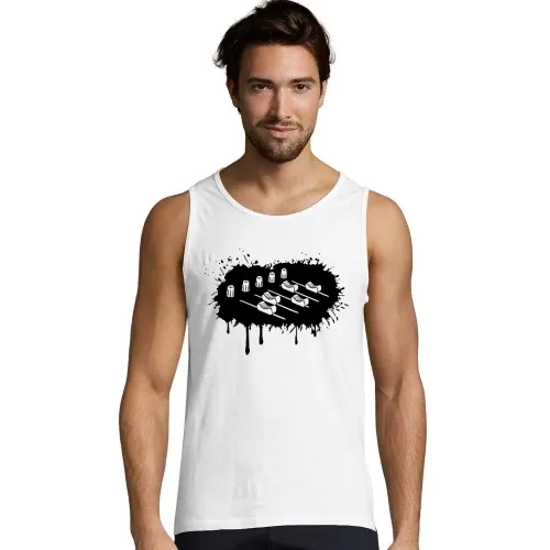Farbklecks Mischpult Männer T-Shirt