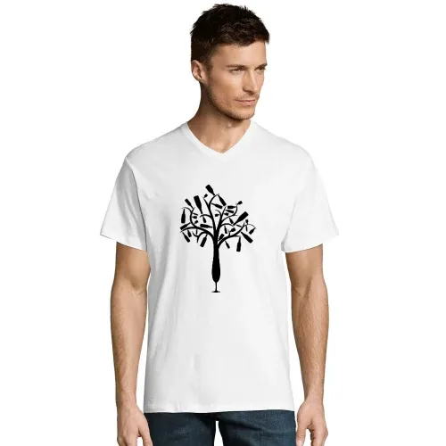 Flaschenbaum aus Sektglas T-Shirt Männer Victory
